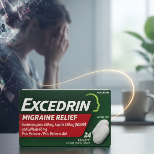 اکسدرین میگرن ۲۴ عددی کپسول(۲ طرح) Excedrin Migraine Relife