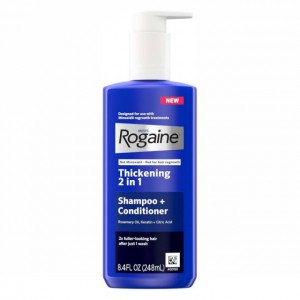 شامپو و نرم کننده ضد ریزش مو ۲*۱  حجم ۲۴۸ میل برندrogaine