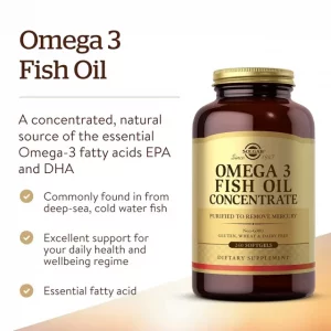کپسول کنسانتره امگا 3 Fish oil