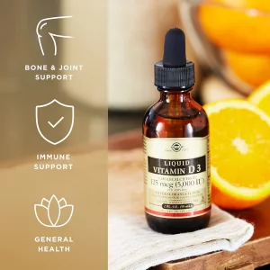 قطره خوراکی ویتامین  ۵۹ml D3 برند سولگار solgar