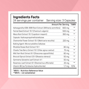 کپسول گیاهی هورمون هارمونی مخصوص بانوان