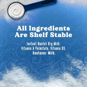 شیر خشک بدون چربی   با ویتامین‌های A و D مخصوص بزرگسالان وزن 1280 گرمی برند swiss miss