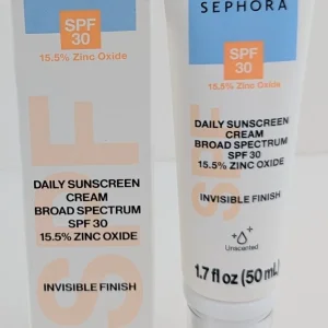 کرم ضد آفتاب معدنی روزانه ، با SPF30 حجم ۵۰ میل برند سفورا