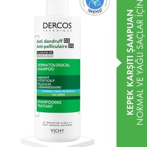 شامپو ضد شوره و ضد خارش ۳۹۰ میل برند ویشی