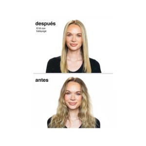 ماسک گیاهی ترمیم کننده  و درمانی مولکولی حرفه ای  مو برند  k18