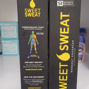 ژل رولی تعریق کننده و برطرف کننده کشش عضلانی  sweet sweat برند sports research