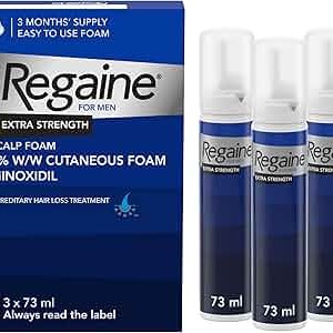 فوم  ماینوکسیدل %5 ضد ریزش و رشد مجدد مو مناسب آقایان برند ریگین regaine