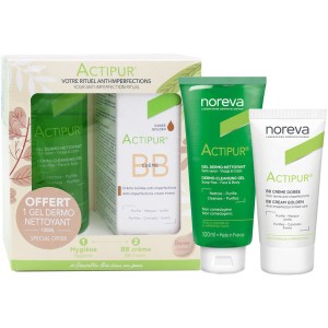 پک actipur شامل بی بی کرم گلد 30 میل + ژل شستشوی 100 میل برند NOREVA