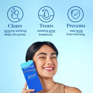 ژل ضد جوش و آکنه 45 گرمی برند Differin