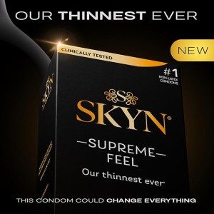 کاندوم غیرلاتکس و بسیار نازک SKYN Supreme Feel