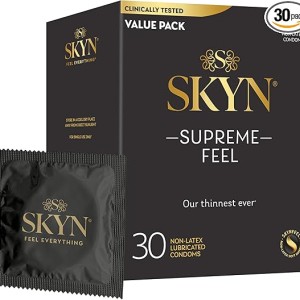 کاندوم غیرلاتکس و بسیار نازک SKYN Supreme Feel