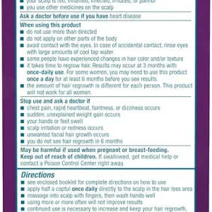فوم ماینوکسیدیل ۵%ضد ریزش و پرپشت کننده مو مخصوص  بانوان تک قوطی