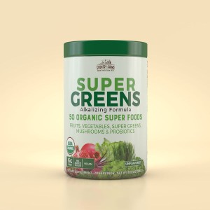 پودر پروبیوتیک گیاهی سوپر فود  300 گرمی مدل super green