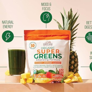 پودر پروبیوتیک گیاهی ۴۵۰ گرمی مدل super greens