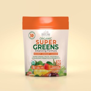 پودر پروبیوتیک گیاهی ۴۵۰ گرمی مدل super greens