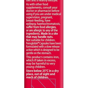 کپسول فروگلوبین ویتابیوتیکس منبع B12 و فولیک اسید