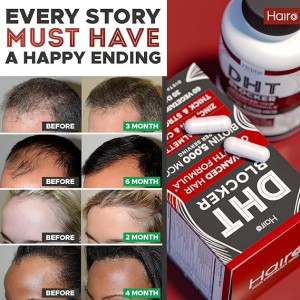 مکمل گیاهی رشد مو  و مسدودکننده DHT BLOCKER    برند Hairo Nutrition