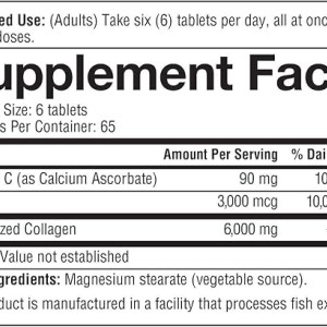 کلاژن+ بیوتین 6000 mg یوتئوری اصل آمریکا 390 عددی