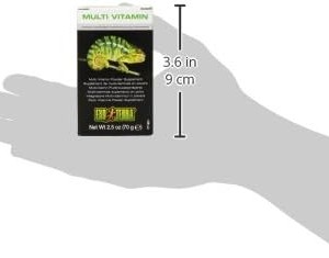 پودر مولتی ویتامین خزندگان برند اگزوترا exoterra