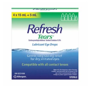 قطره استریل اشک مصنوعی برند معروف refresh ساخت کانادا