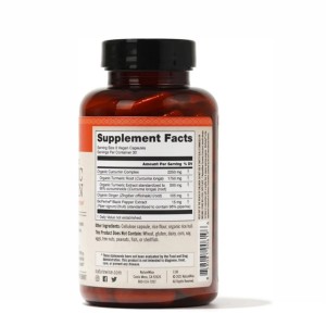 مکمل گیاهی کورکومین ( زردچوبه ) 2250 میلی گرم  180 عددی برند nature wise