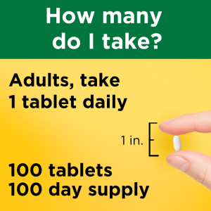 مکمل پتاسیم گلوکونات 550mg  تقویت قلب و سیستم عصبی 100عددی برند نیچرمد