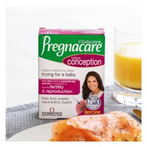 مکمل گیاهی پرگناکر کانسپشن قبل از بارداری ویتابیوتیکس Vitabiotics Pregnacare Conception