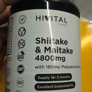 مکمل گیاهی شیتاکه و مایتاکه دوز 4800 میلی گرم