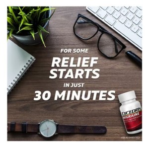 مکمل ضد سردرد میگرنی اکسدرین 300 عددی Excedrin Migraine Relief