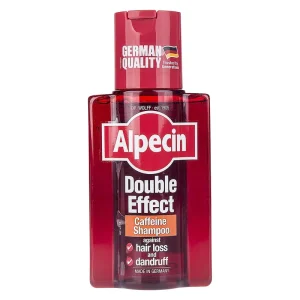 شامپو ضد شوره و تقویت کننده آلپسین مدل Double Effect Caffeine حجم 200 میلی لیتر