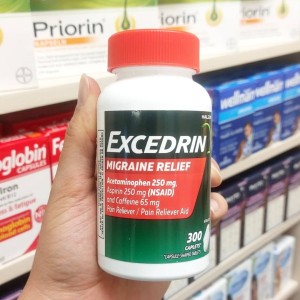 مکمل ضد سردرد میگرنی اکسدرین 300 عددی Excedrin Migraine Relief
