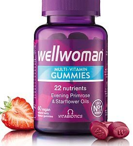 مولتی ویتامین گیاهی پاستیلی ول وومن ویتابیوتیکس بانوان 60 عددی اصل | Vitabiotics Wellwoman