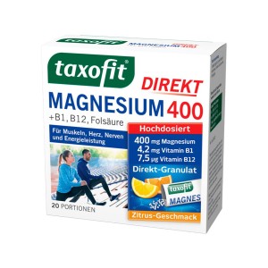 پودر منیزیم دایرکت 400 تاکسوفیت 20 ساشه