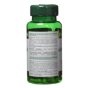 مکمل آلفا لیپوئیک اسید نیچرز بونتی Nature’s Bounty ALA 100mg تعداد 90 عددی