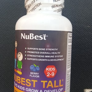 قرص جویدنی ۶۰ عددی کودکان ۲-۹ برای رشد و افزایش قد NuBest Tall