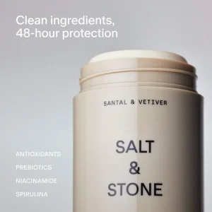 دئودورانت مینی سالت اند استون | Salt &amp; Stone Santal &amp; Vetiver Deodorant