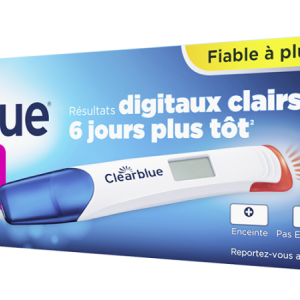 تست بارداری Clearblue Test de grossesse 1test dhgital