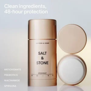 دئودورانت بدون آلومینیوم زعفران و سدر s Saffron & Cedar Extra-Salt and stone Strength Aluminum-Free Deodorant