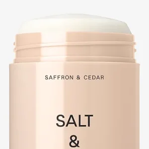 دئودورانت بدون آلومینیوم زعفران و سدر s Saffron &amp; Cedar Extra-Salt and stone Strength Aluminum-Free Deodorant