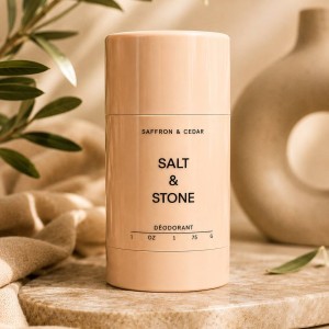 دئودورانت بدون آلومینیوم زعفران و سدر سالت اند استون Saffron & Cedar Extra-Strength Aluminum-Free Deodorant