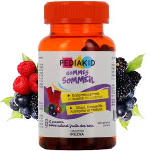 پاستیل خواب کودکان خرسی پدیاکید-PEDIAKID آلمان ۶۰ عددی
