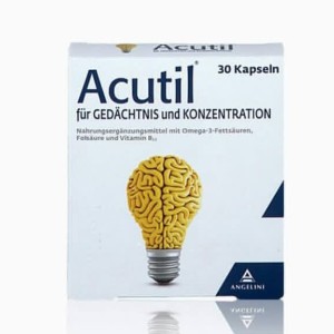 مکمل گیاهی تقویت حافظه آکوتیل Acutil Kapseln0 ساخت اتریش