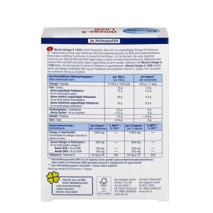 مکمل امگا 3 ۶۰ عددی  Omega-3 1000  mg Mivolis