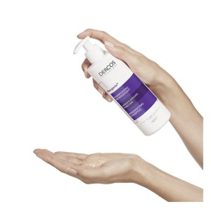 شامپو ویشی Vichy مدل نئوژنیک Neogenic سری درکوس Dercos حجم 400 میل | احیا کننده موی نازک