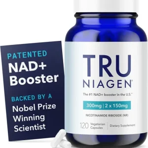 مکمل جوانساز ، ضد پیری و بازسازی سلولی NAD ترو نیاژن TRU NIAGEN 300 میلی گرم ۱۲۰عددی ساخت آمریکا Tru Niagen 300mg انقضا 4/2028