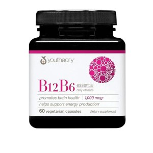 B12B6 یوتئوری 1000 میلی‌گرم | افزایش انرژی، سلامت اعصاب و خون‌سازی60 عددی
