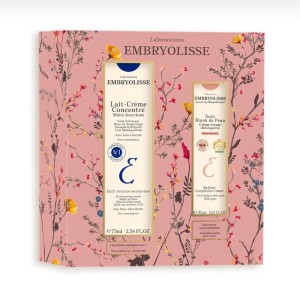 پک کرم کنسانتره Embryolisse Lait-Crème 75ml و کرم چهره درخشان 30m