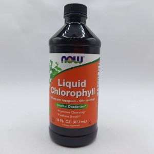 کلروفیل مایع سم زدا و پاکسازی کبداصل خارجی 473 میل NOW Chlorophyll Liquid
