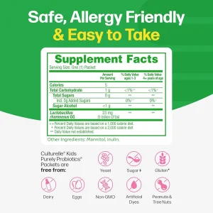 ساشه های  پروبیوتیک خالص کودکان  ۳۰ عددی Culturelle ® Kids Purely Probiotics ®