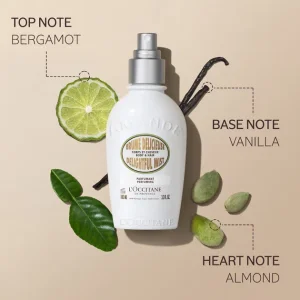 اسپری مو و بدن L’Occitane Amande Delightful Mist ساخت فرانسه